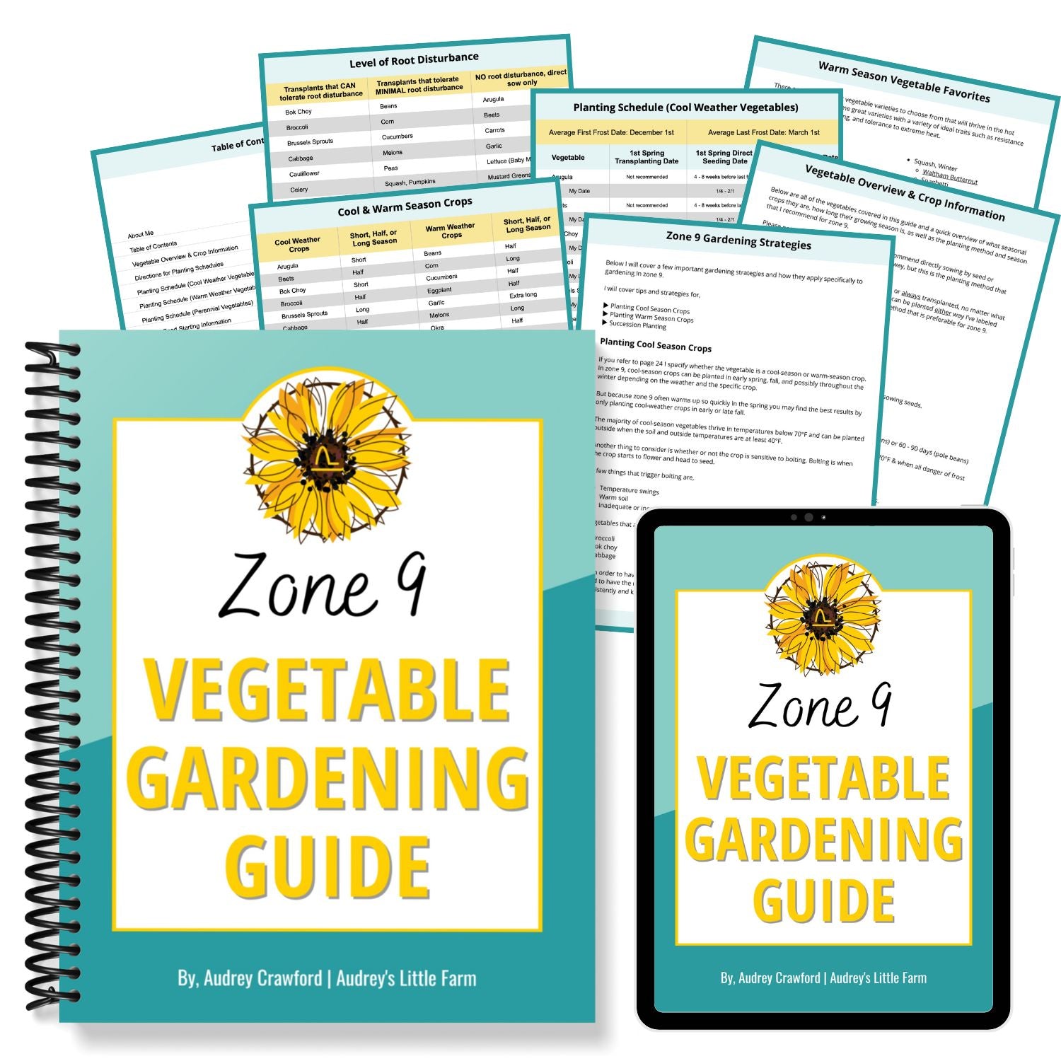 The Complete Zone 9 Vegetable Gardening Guide Audrey's Little Farm Shop