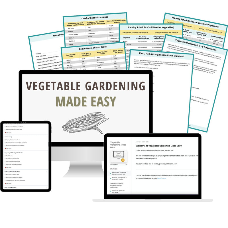 Course: Vegetable Gardening Made Easy